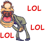 Gif animé rire homme